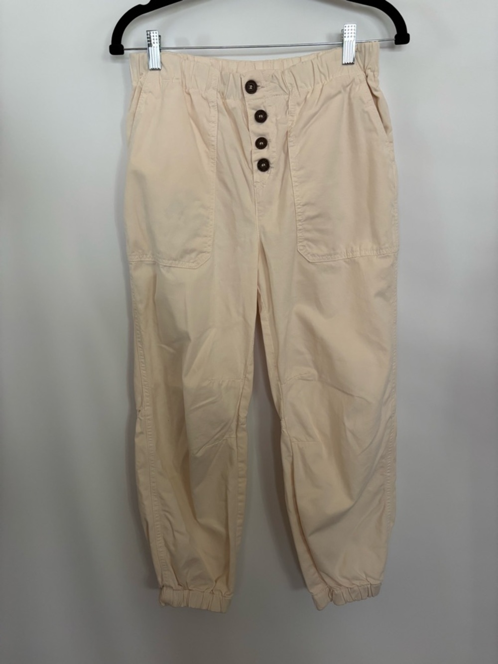 Free People Cadet Pull On Joggers Cream Size S